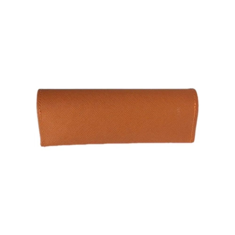 Tory Burch Authentic Eyewear Eyeglasses Sunglasses Case Logo Orange